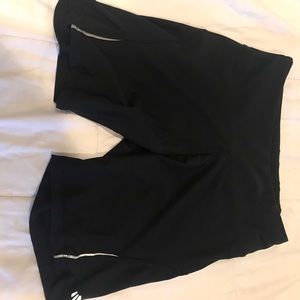 Black bike shorts
